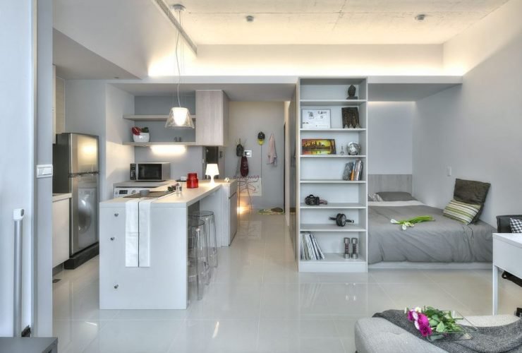 desain apartemen minimalis modern